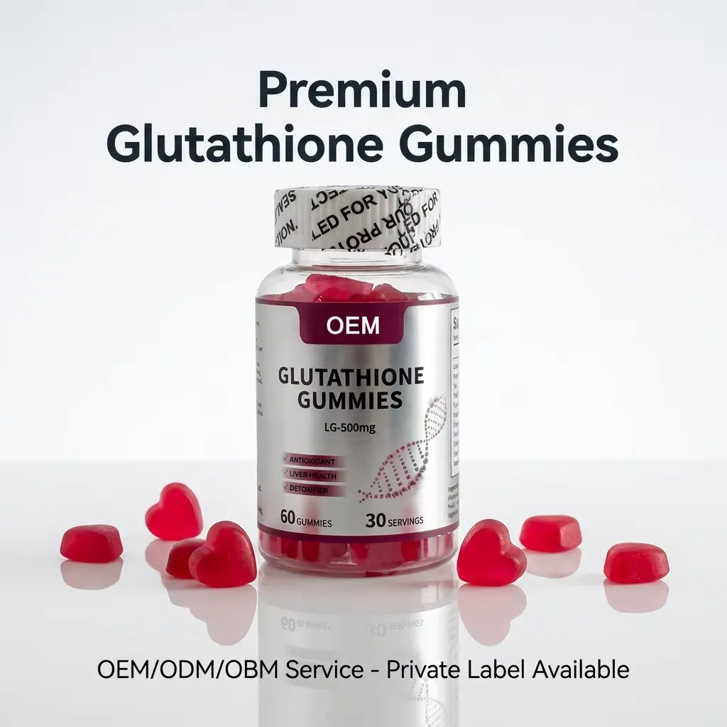 Glutathione Supplement Gummies for Radiant Skin ODM Factory
