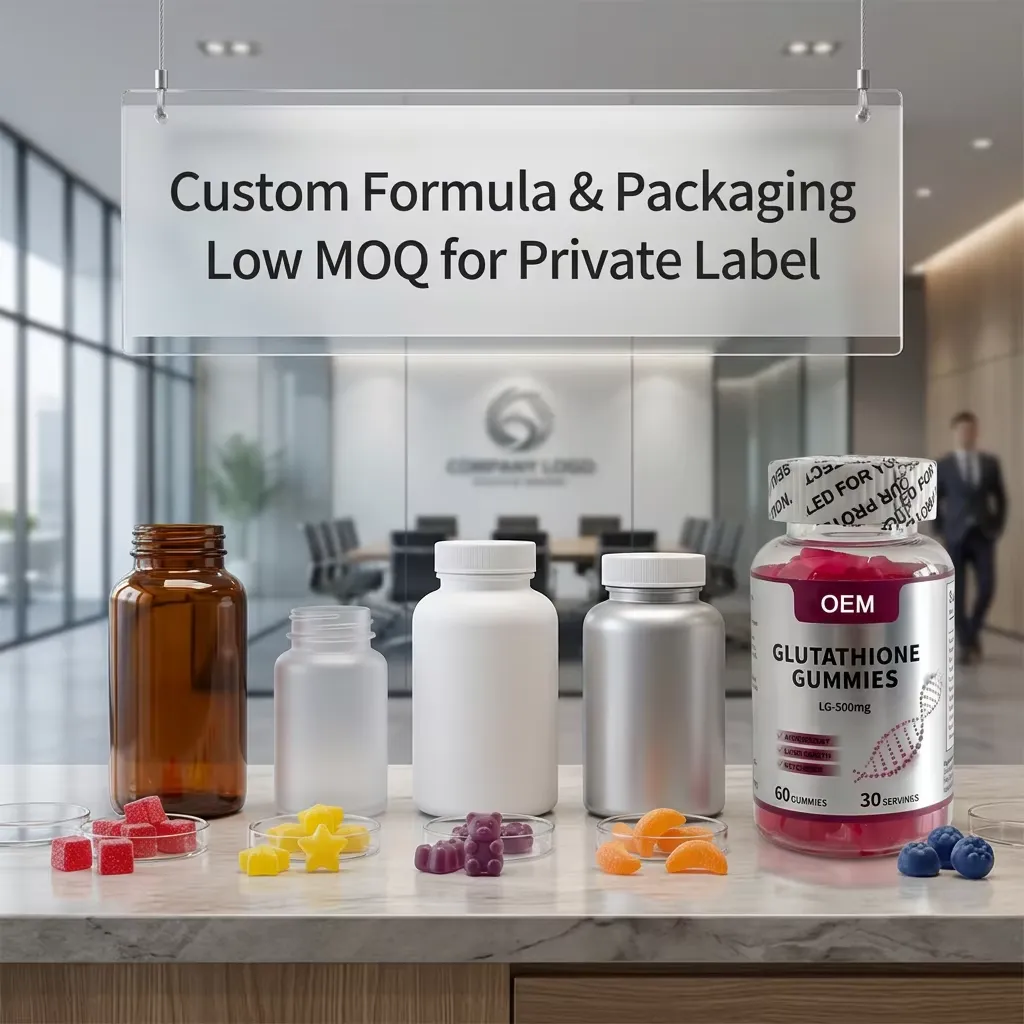 Glutathione Supplement Gummies for Radiant Skin ODM Factory