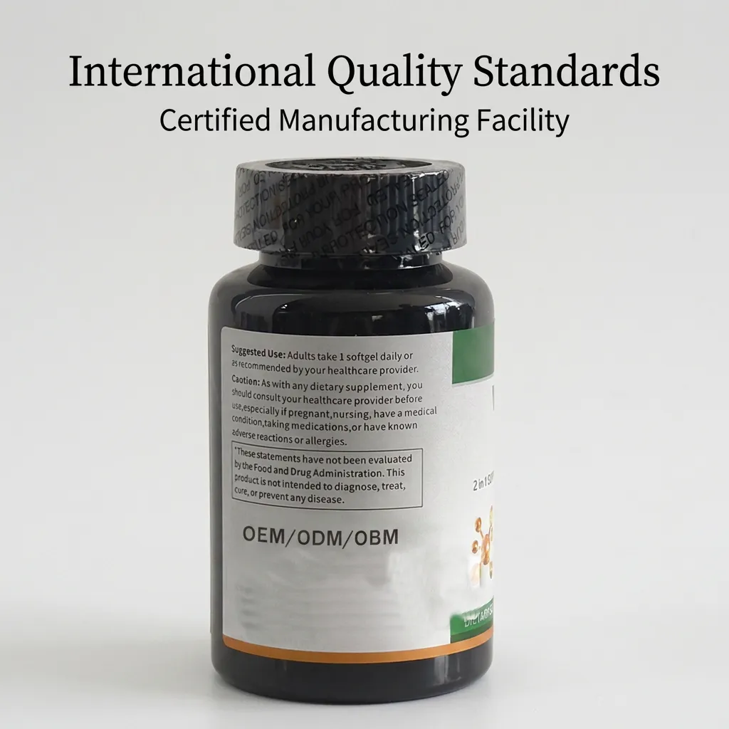 Vitamin D3 K2 MK7 Capsules for Bone Health and Heart Wellness ODM Private Label Factory Wholesale