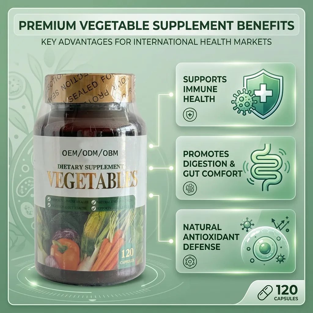 Fruit and Vegetable Supplement for Daily Wellness and Vitality ODM Private Label Factory Wholesale