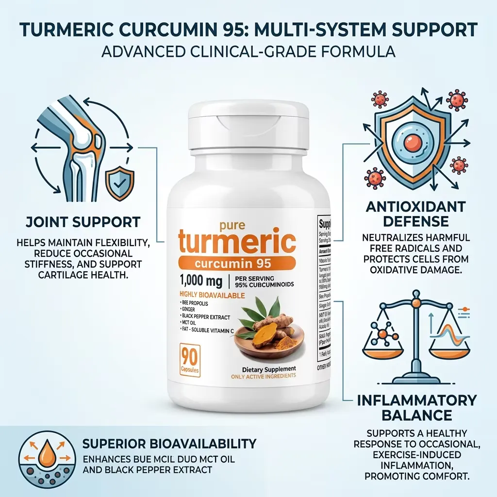Custom Formulation Turmeric Curcumin Ginger and Bioperine Capsules