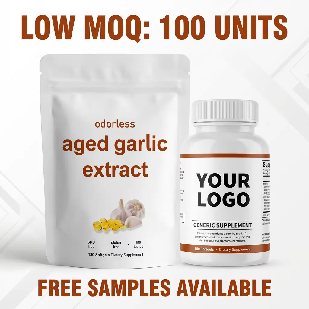 High Absorption Garlic Oil Softgels