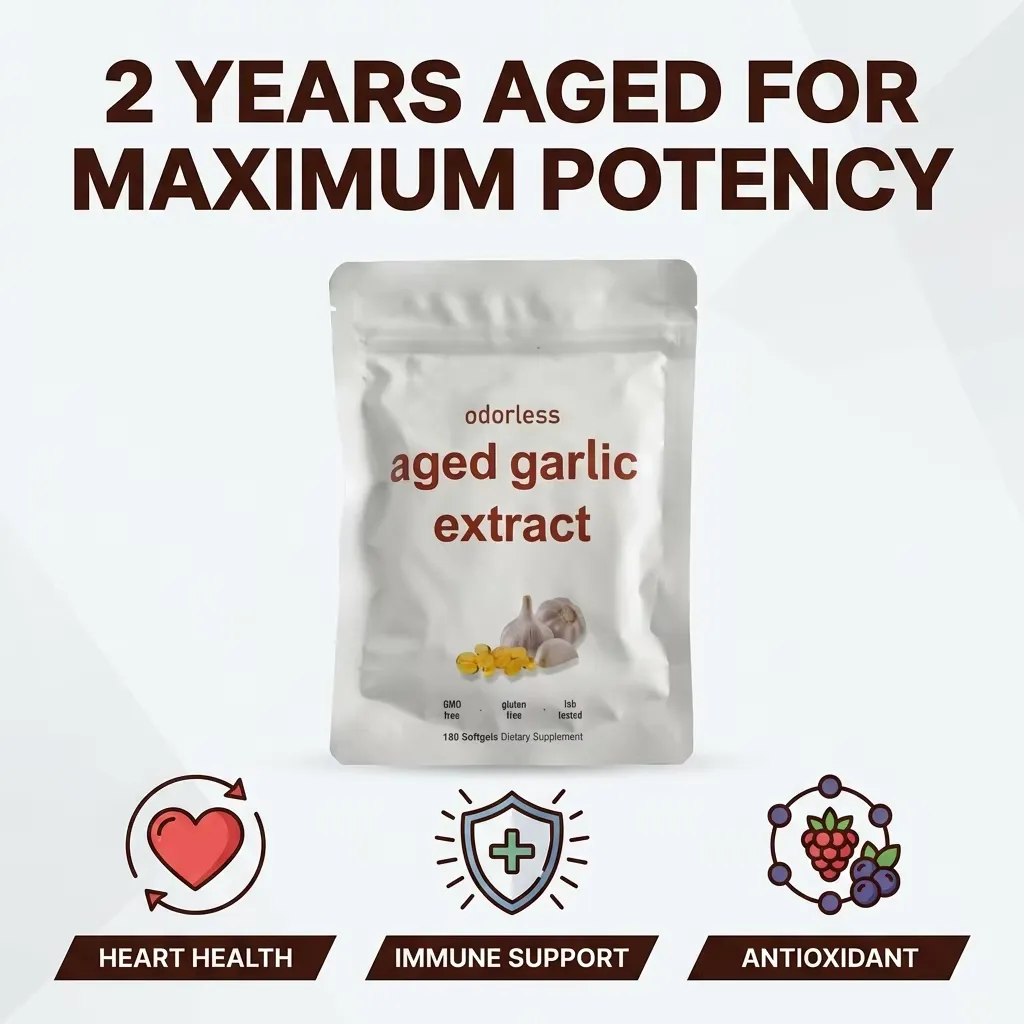 High Absorption Garlic Oil Softgels