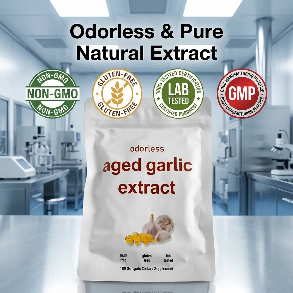 High Absorption Garlic Oil Softgels