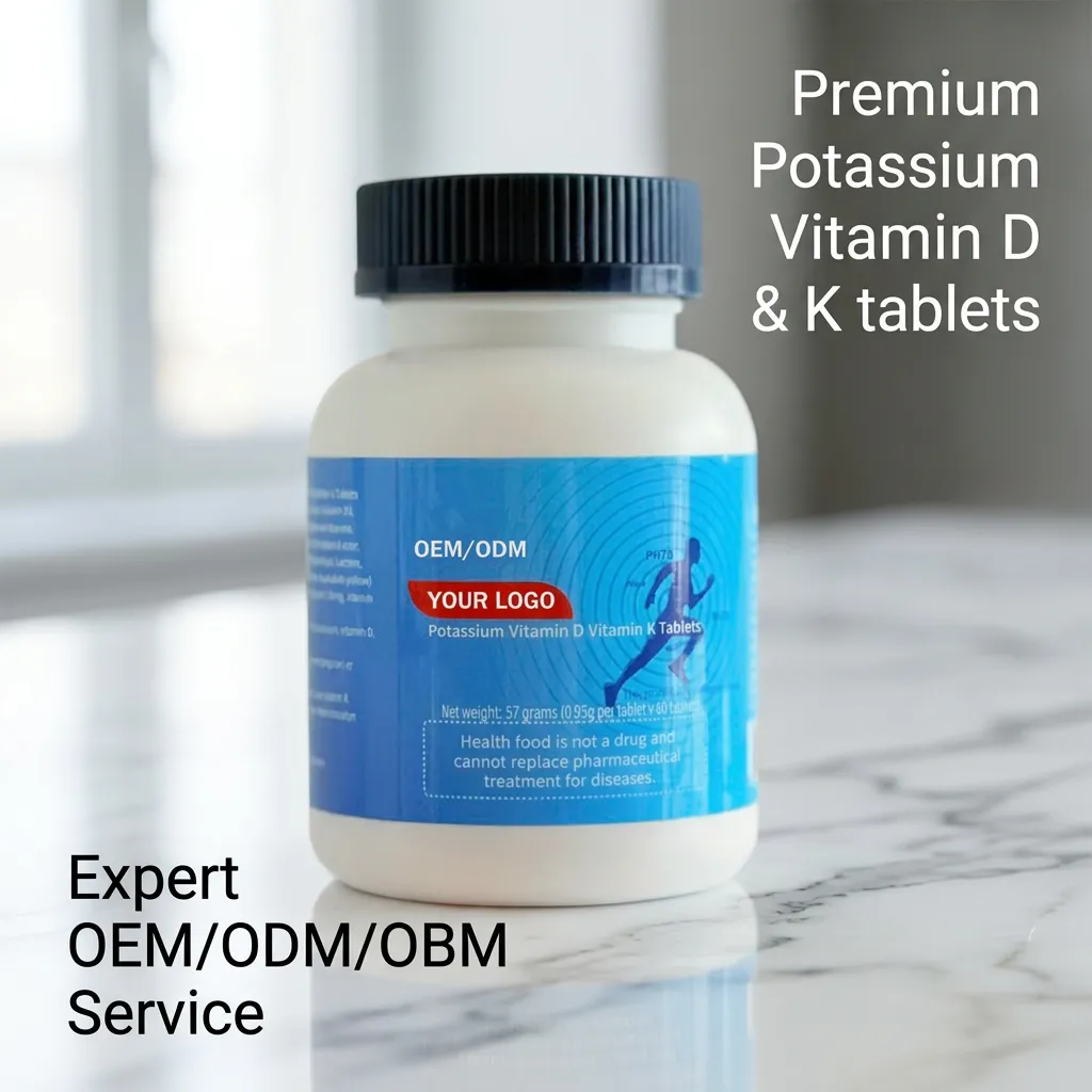 Vitamin D3 K2 MK7 Tablets for Bone Health and Heart Wellness