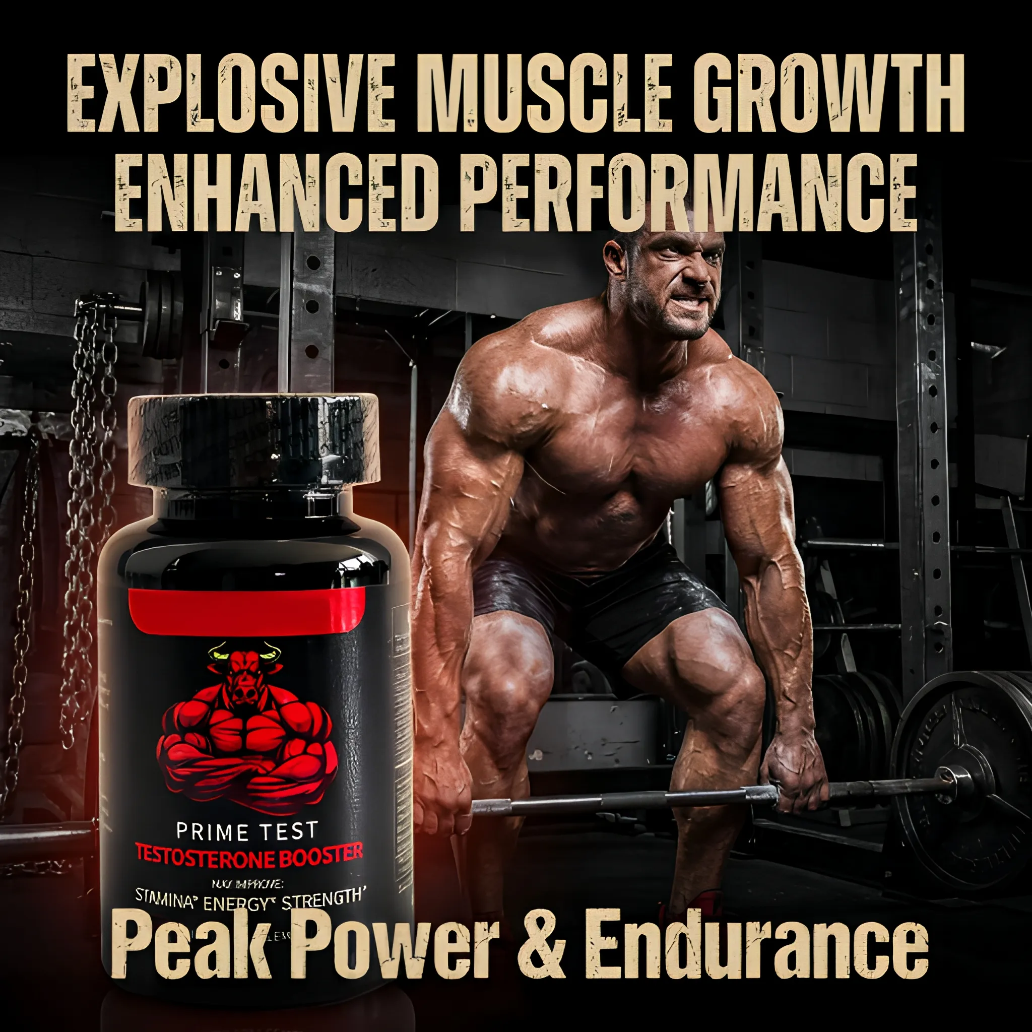 Testosterone enhancer supplement