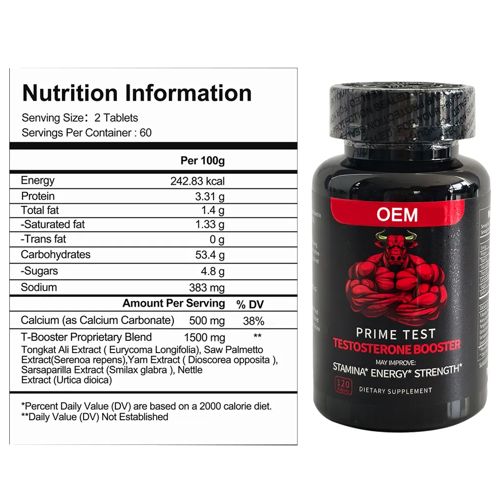 Testosterone enhancer supplement