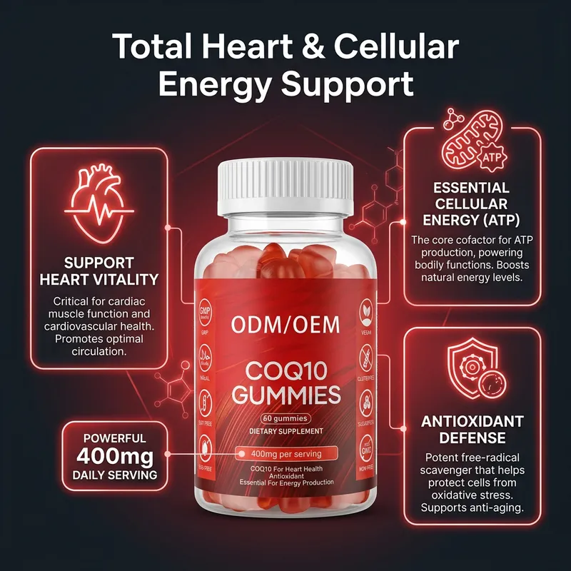 High Quality Coenzyme Q10 Gummies Heart Health