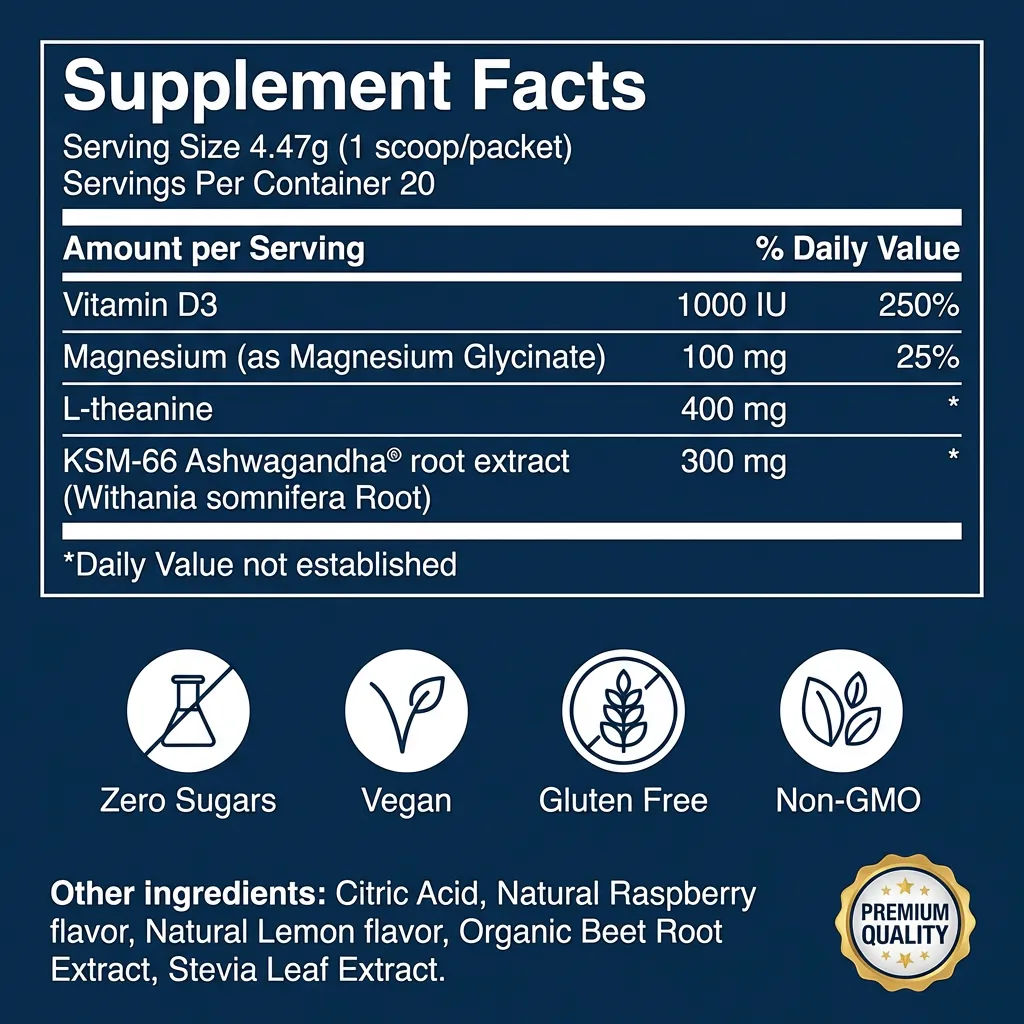 Sugar-Free Instant Raspberry Lemonade Powder