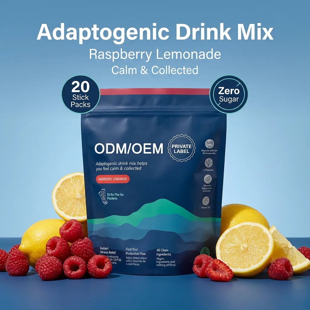 Sugar-Free Instant Raspberry Lemonade Powder