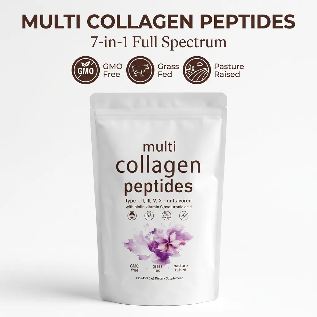 Pure Hydrolyzed Collagen Peptides Powder