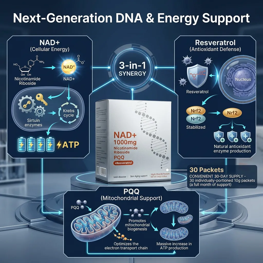 High Absorption Liposomal NAD+ Liquid Drops