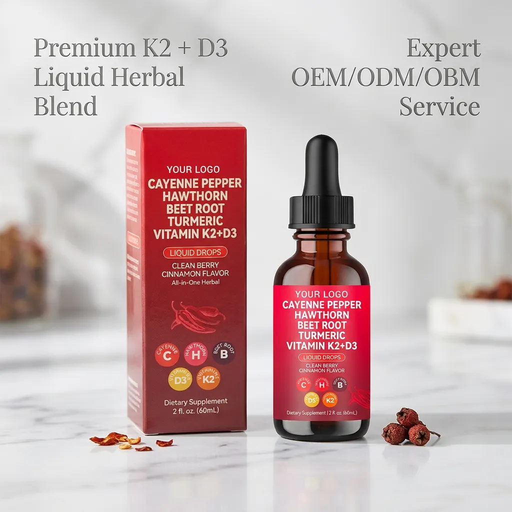 Vitamin D3 K2 MK7 Drops for Cardiovascular Function