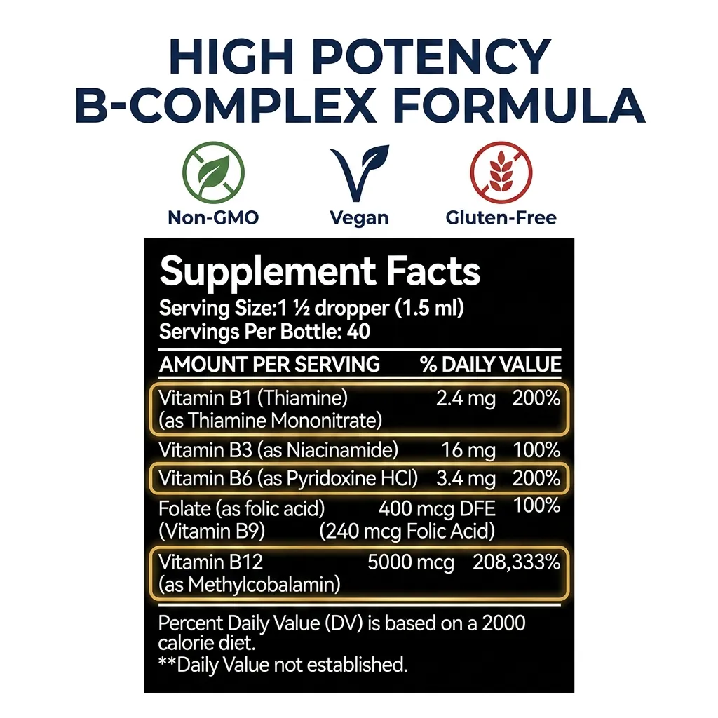 Vitamin B Complex Drops