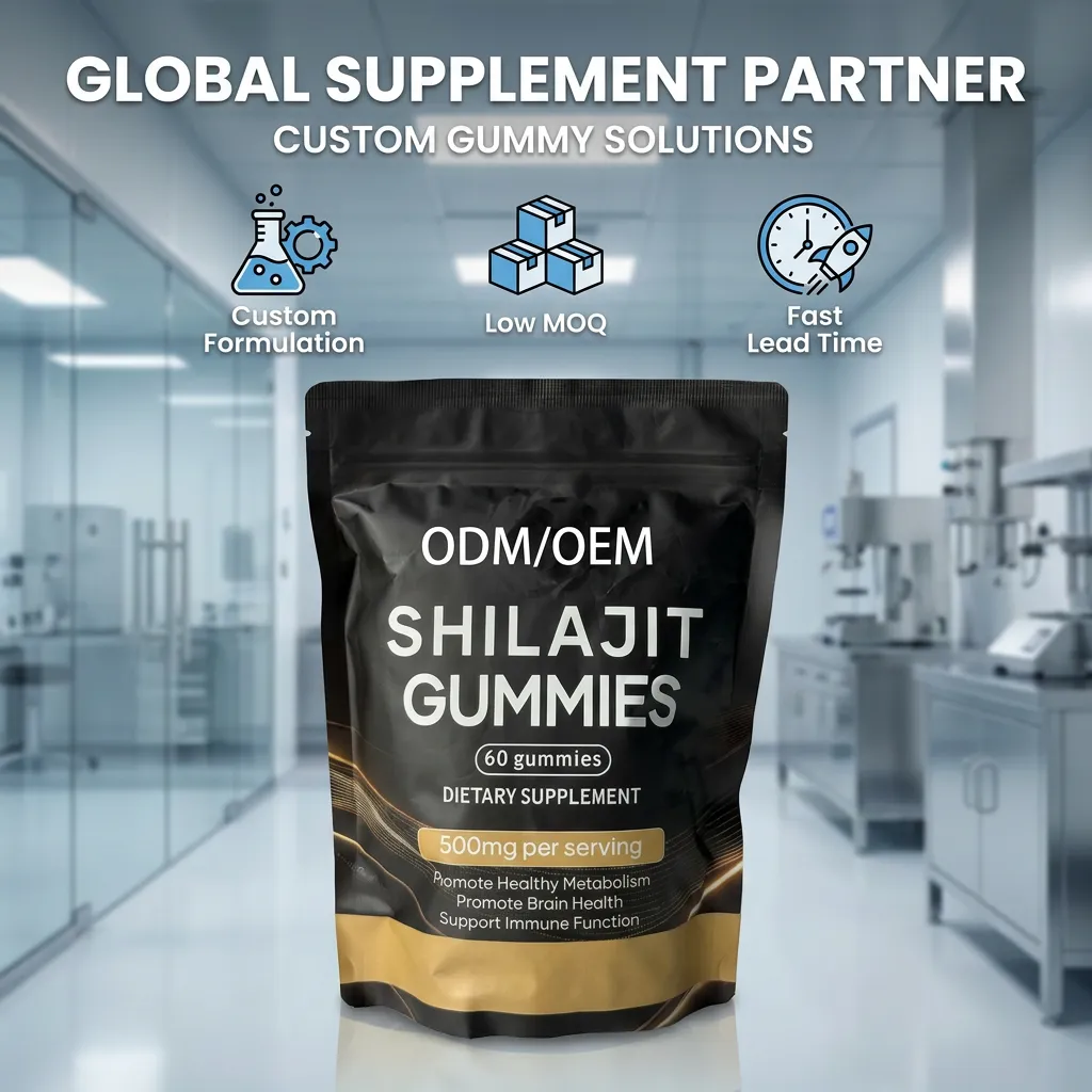 Organic Shilajit Gummies – Pouch Pack