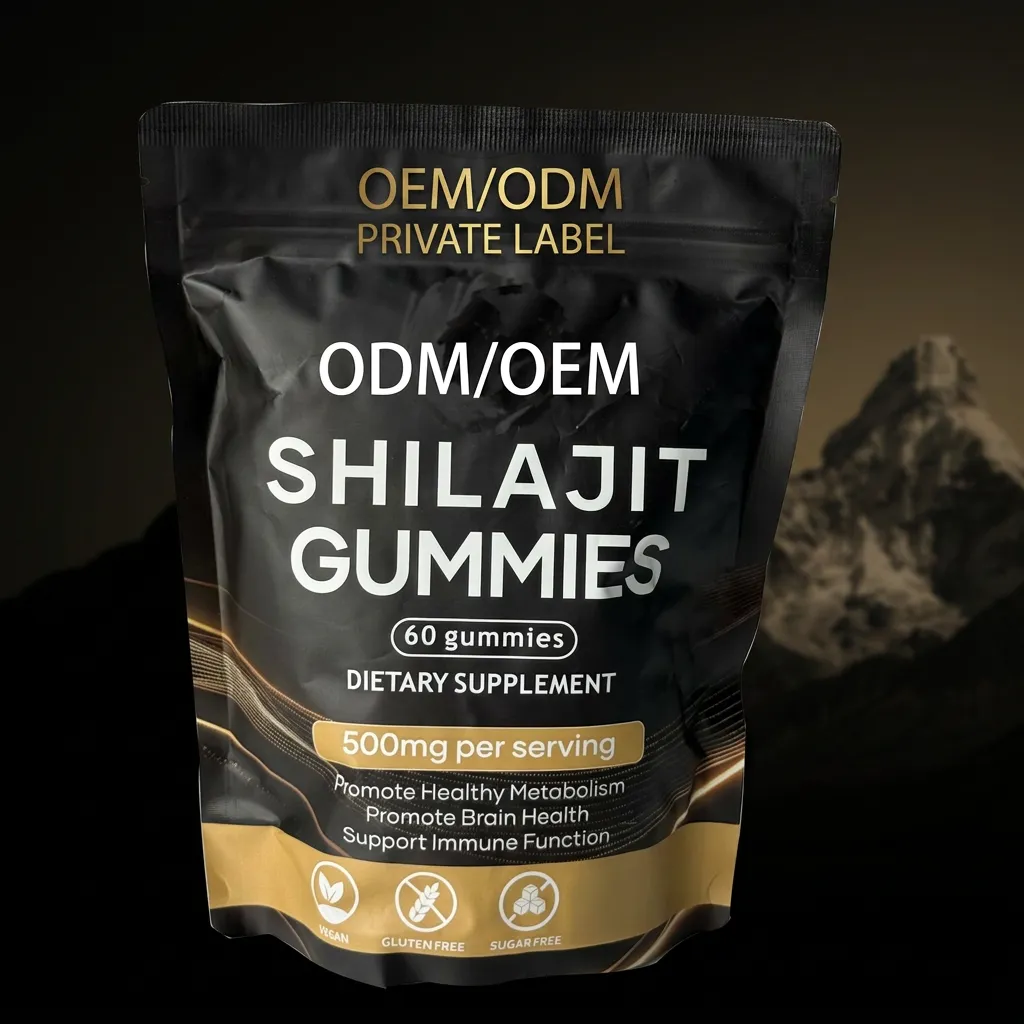 Organic Shilajit Gummies – Pouch Pack