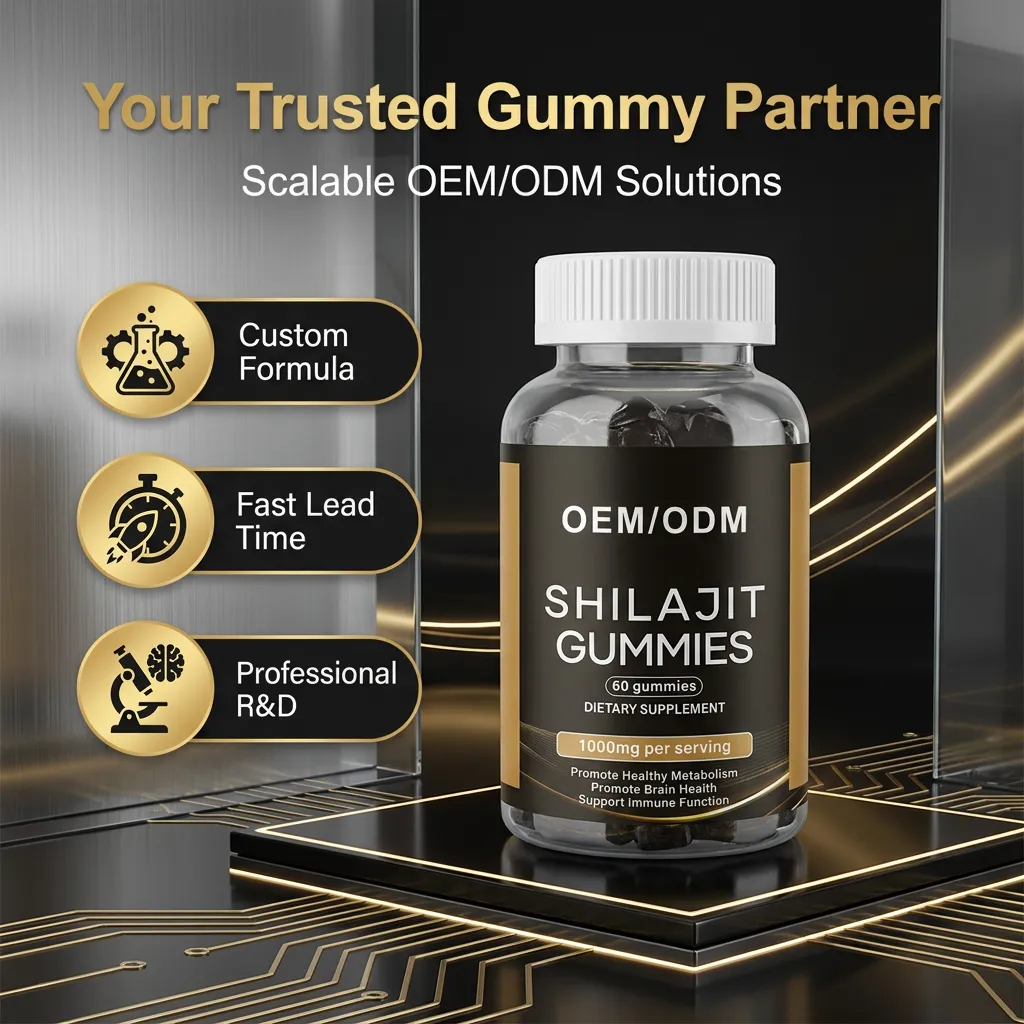 Premium Shilajit Gummies, Bottle Pack
