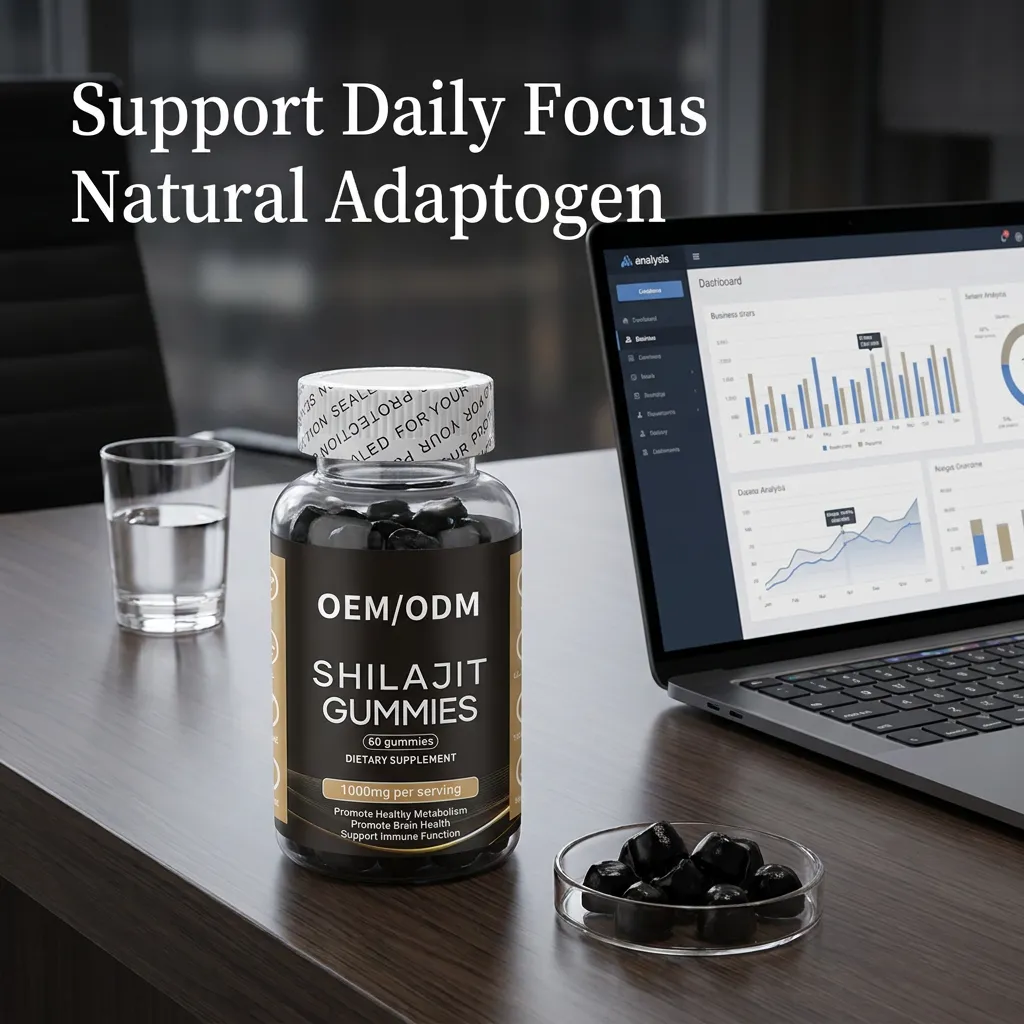 Premium Shilajit Gummies, Bottle Pack