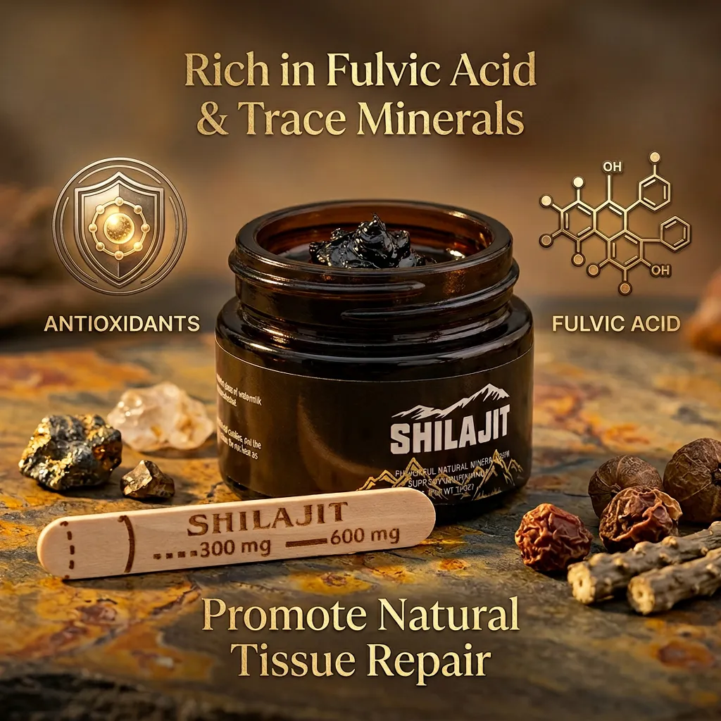 Organic Shilajit Herbal Paste