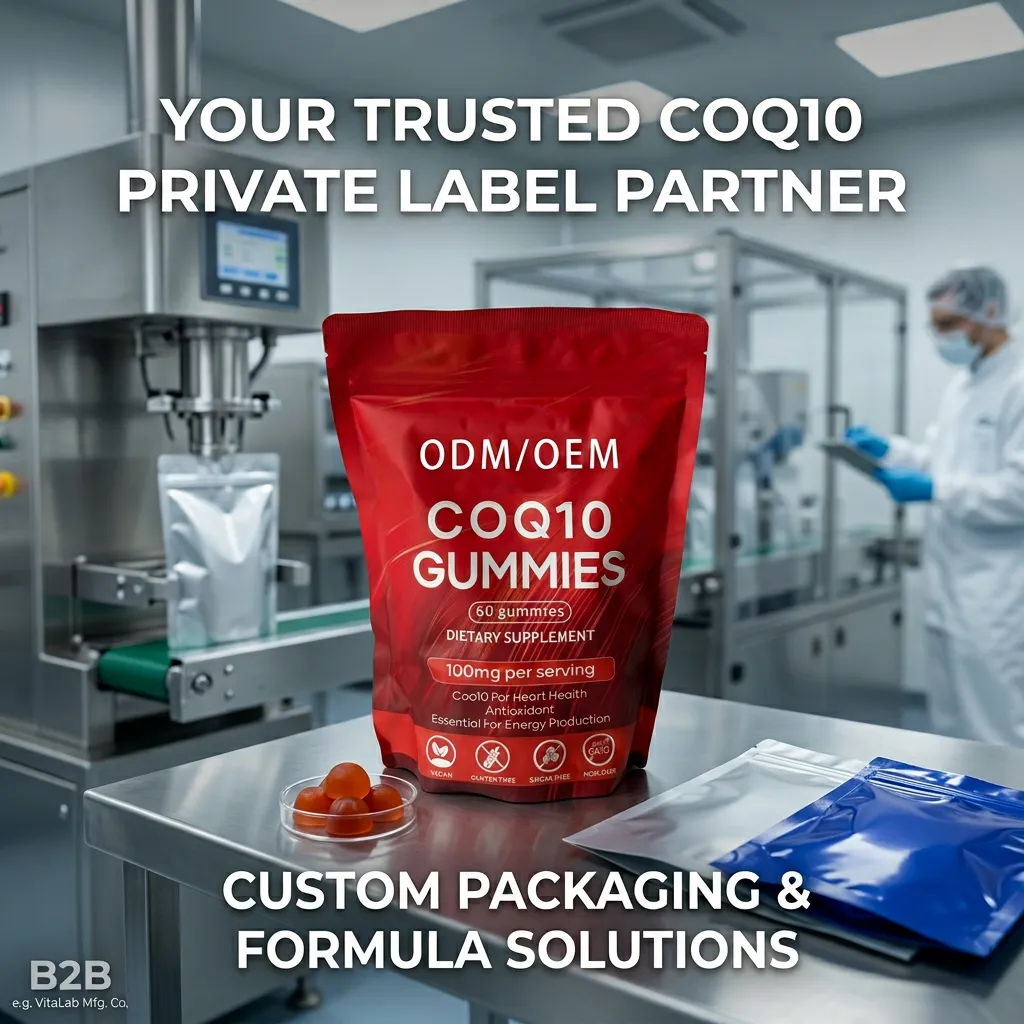 High Quality CoQ10 Gummies for Cardiovascular Wellness