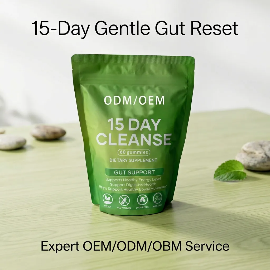 15 Day Colon Cleanse Gummies with Senna Leaf and Mustard Extract