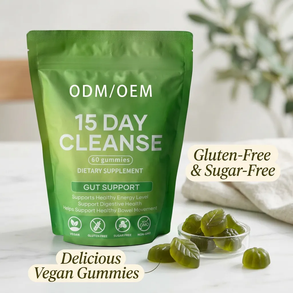 15 Day Colon Cleanse Gummies with Senna Leaf and Mustard Extract