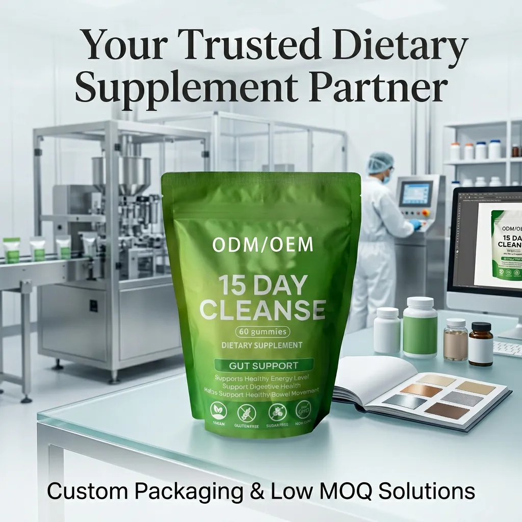 15 Day Colon Cleanse Gummies with Senna Leaf and Mustard Extract
