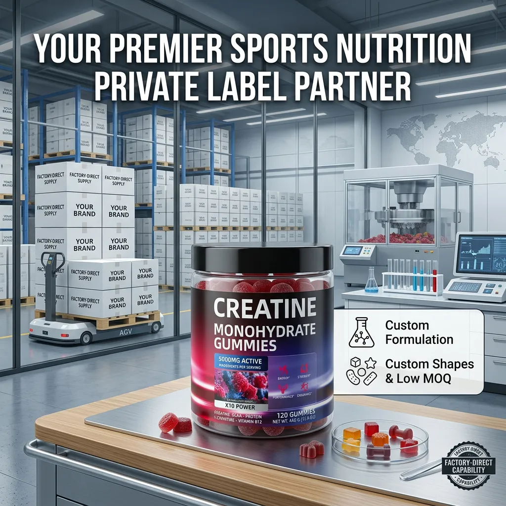 Creatine Monohydrate Gummies-Bottled