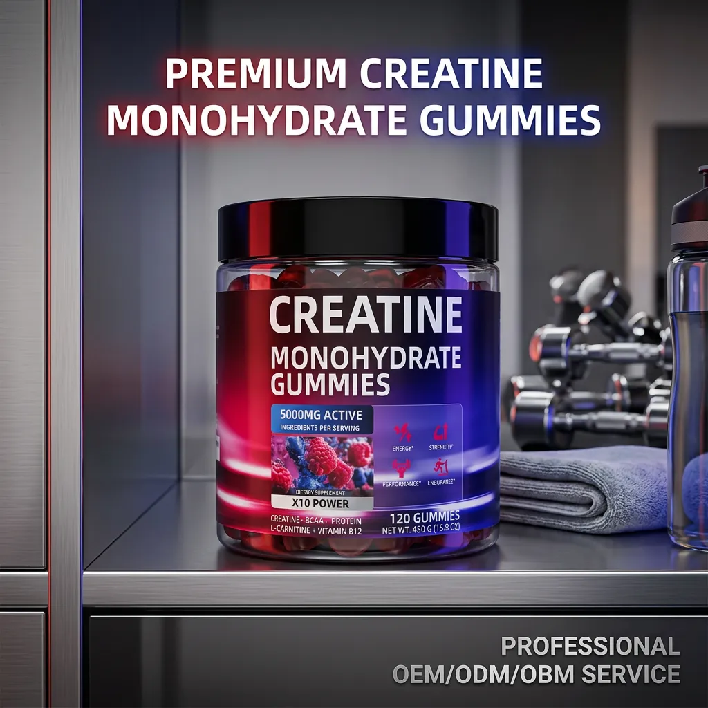 Creatine Monohydrate Gummies-Bottled