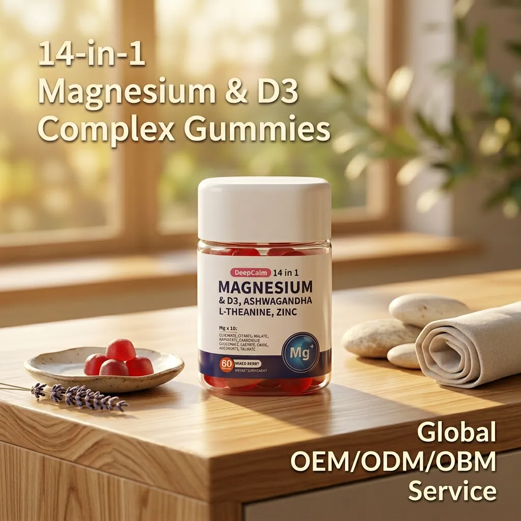 Magnesium & D3 Complex – Bottle