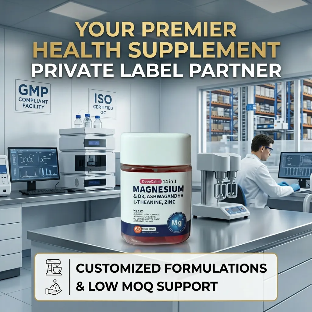 Magnesium & D3 Complex – Bottle