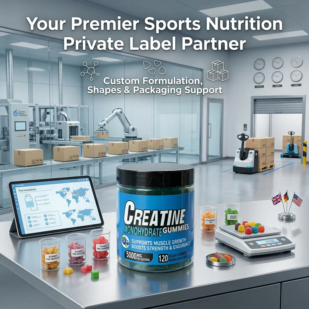 Creatine Monohydrate Gummies-Bottled