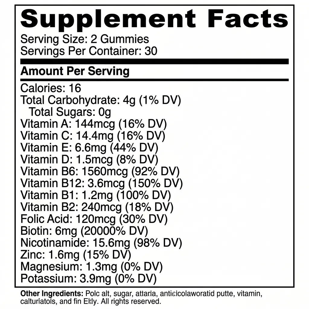 Women's Multivitamin Gummies-Pouch