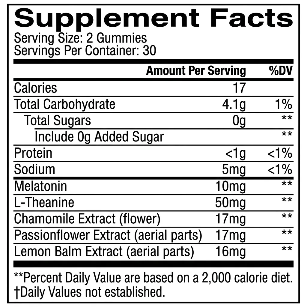 Melatonin Gummies – Pouch