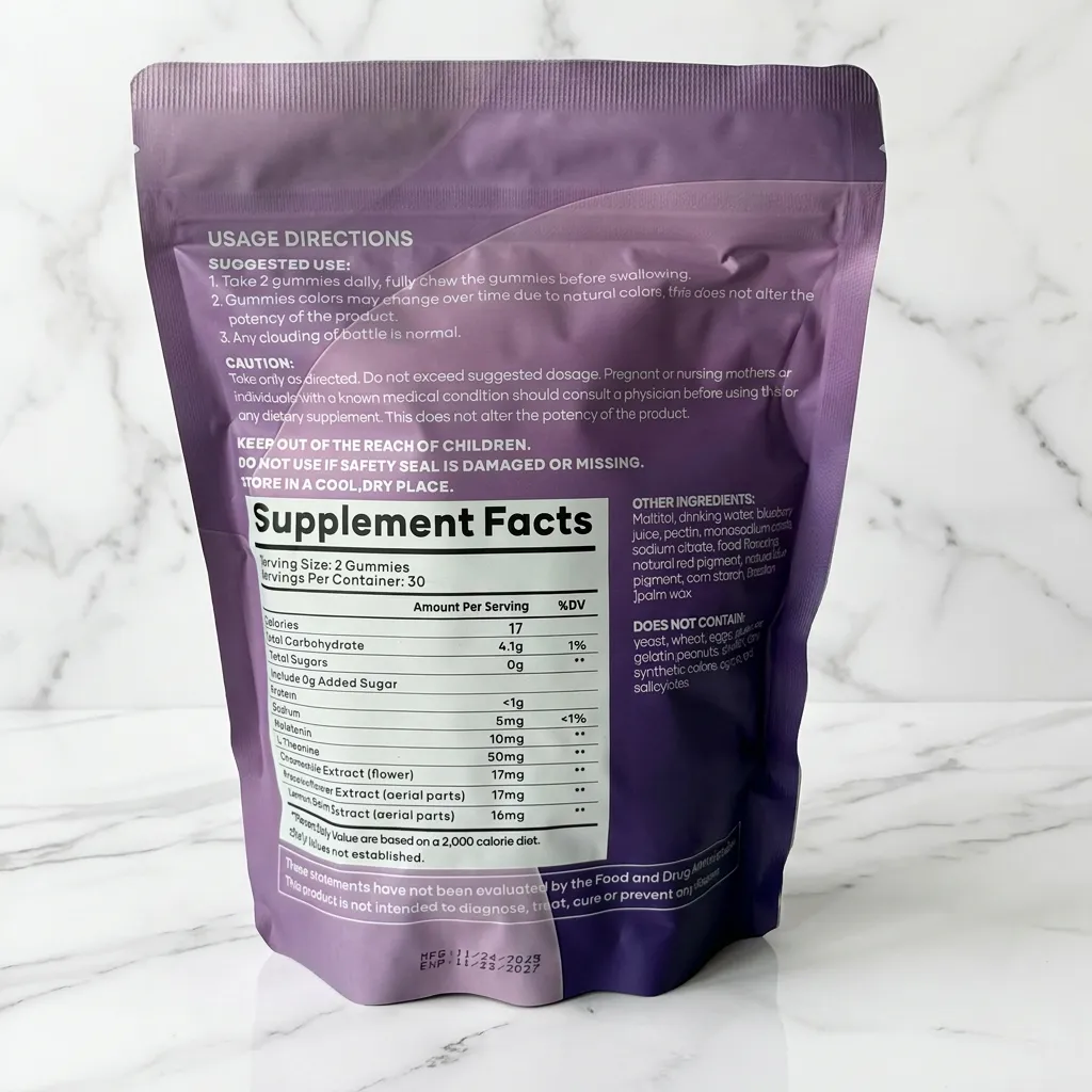 Melatonin Gummies – Pouch