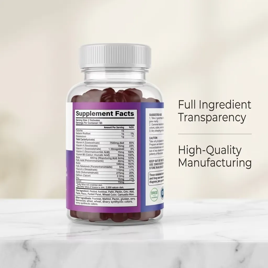 Multivitamin Gummies for Daily Wellness