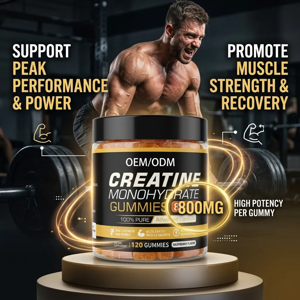 Creatine Gummies-Bottled