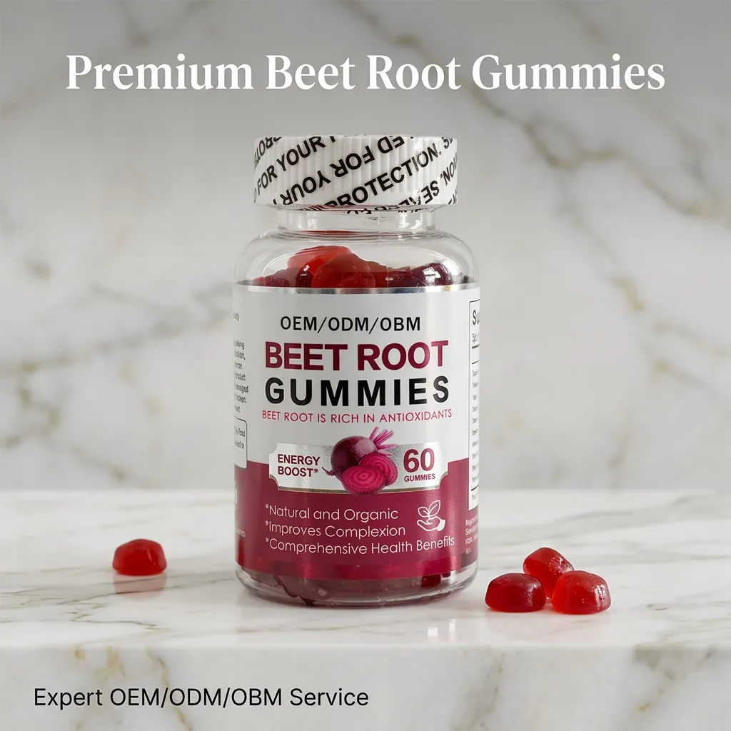 Wholesale Pectin Based Beetroot Gummies for Healthy Circulation