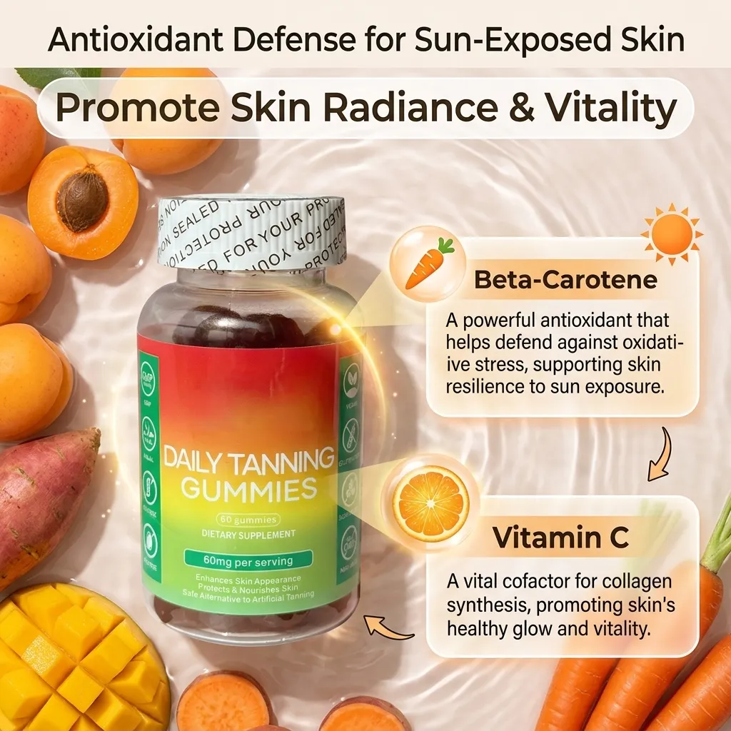 Sunless Tanning Gummies – Bottle