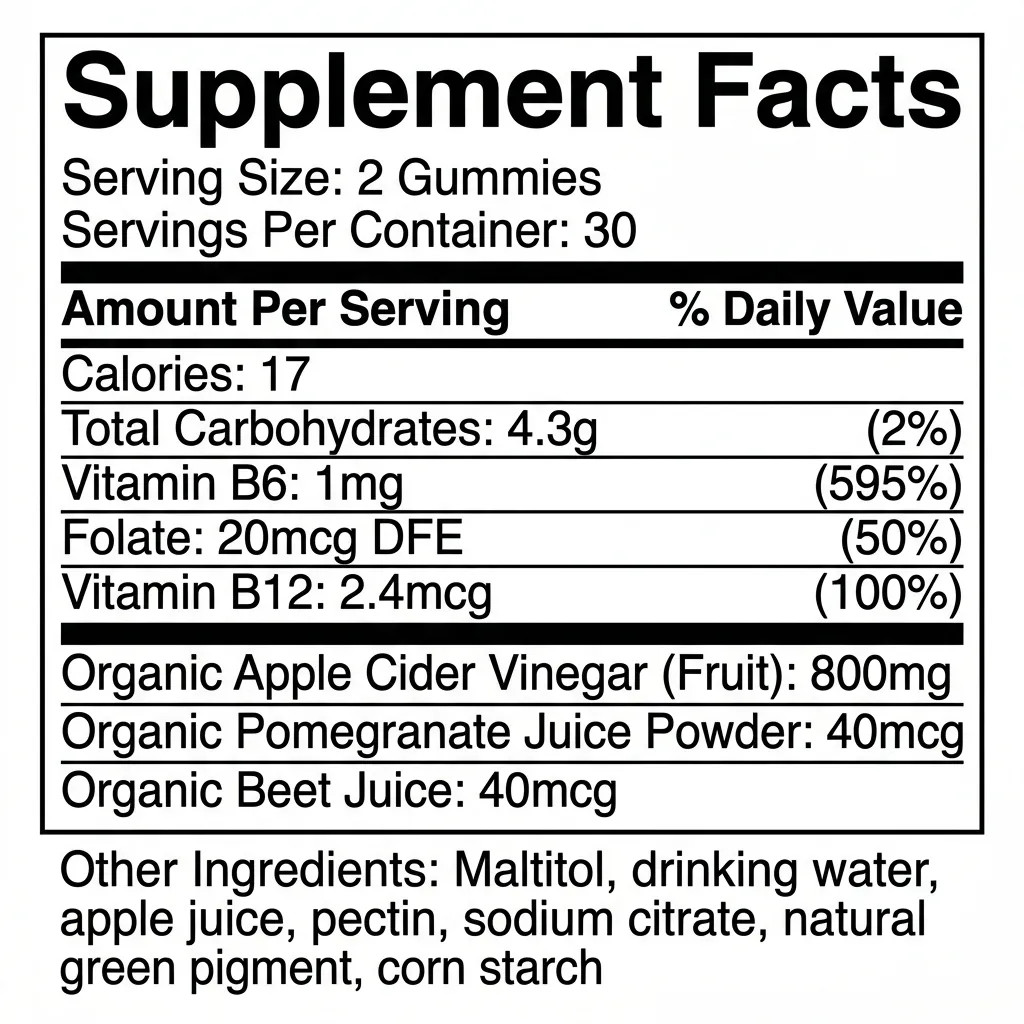 Keto Apple Cider Vinegar Gummies