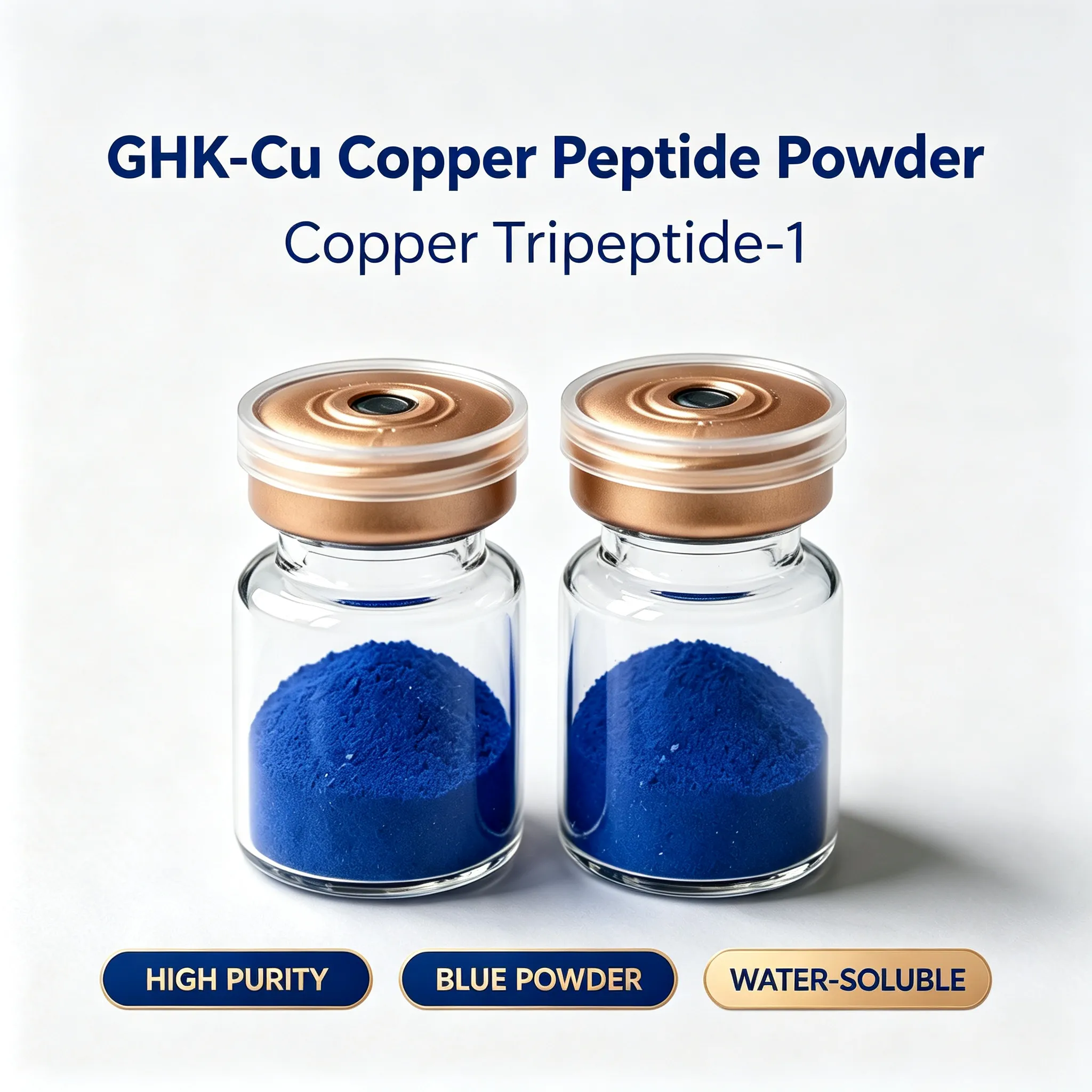 GHK-Cu (Copper Tripeptide-1) Manufacturer | Cosmetic Peptide Supplier