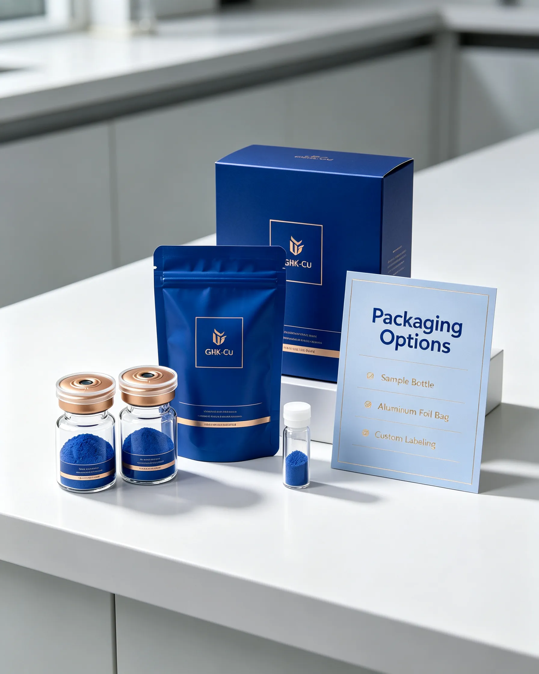 GHK-Cu (Copper Tripeptide-1) Manufacturer | Cosmetic Peptide Supplier