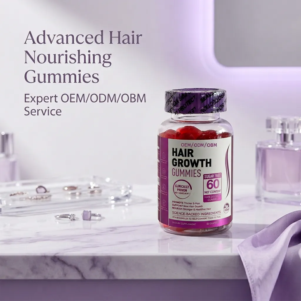 Hair Growth Gummies – Biotin & Collagen for Thicker Hair